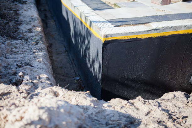 Professional Waterproofing technician working in Lancaster, SC